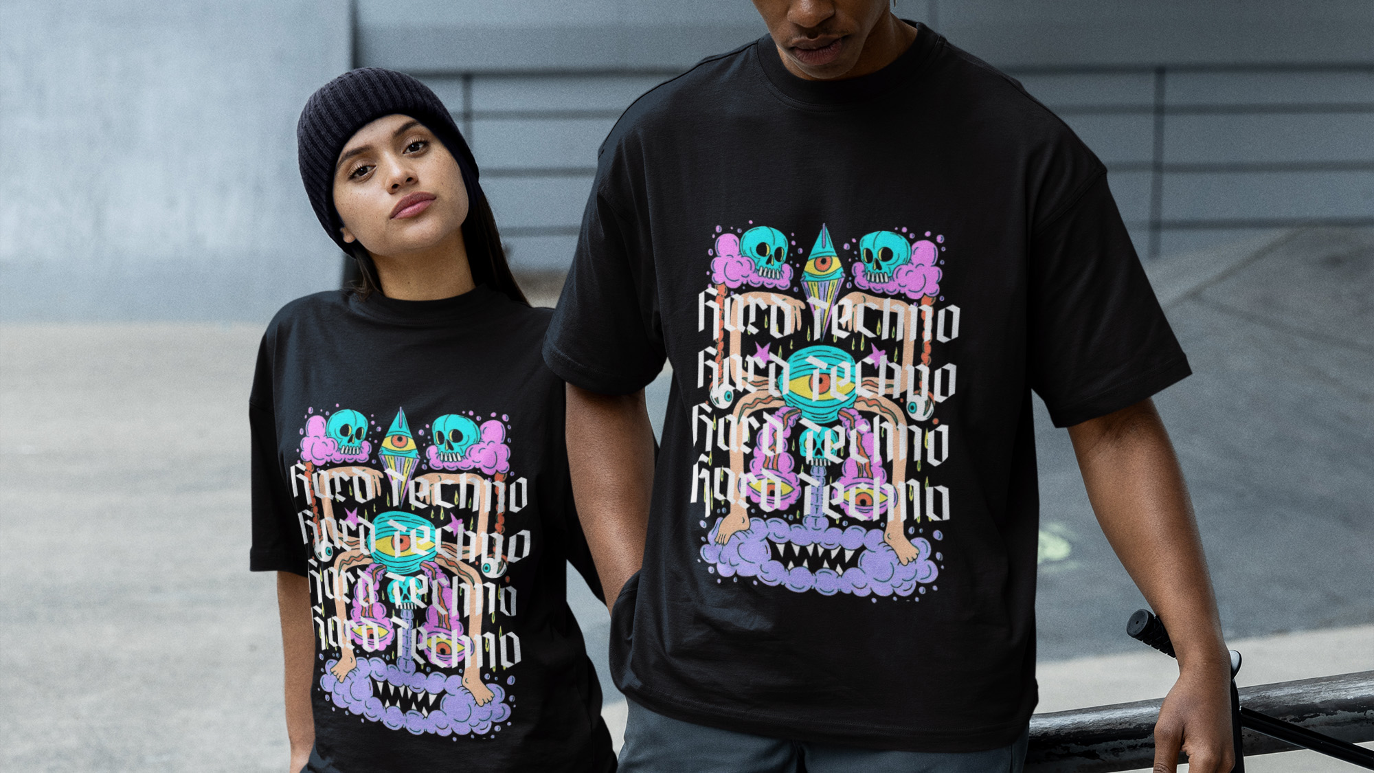 Techno Shirts shoppen | Rave clothing Männer und Frauen