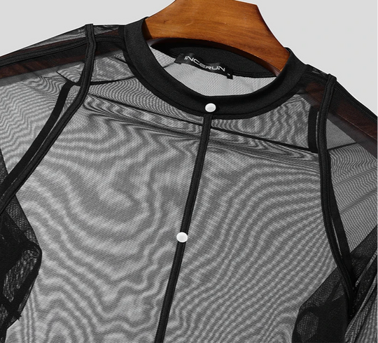 Clubwear Männer | Rave Outfit | Festival Festival Outfits | Techno Shirts | Rave Clothing