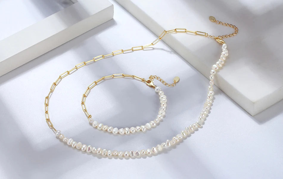 ORSA JEWELS 14K vergoldete echte 925er Sterlingsilber-Büroklammer-Halskette, 6/9,3/12 mm Gliederkette für Damen und Herren, Schmuck SC39 Festival Outfits | Techno Shirts | Rave Clothing