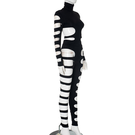 2025 Festival rave outfit Damen -- Einteiler - jumpsuit Festival Outfits | Techno Shirts | Rave Clothing