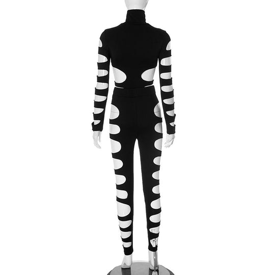 2025 Festival rave outfit Damen -- Einteiler - jumpsuit Festival Outfits | Techno Shirts | Rave Clothing