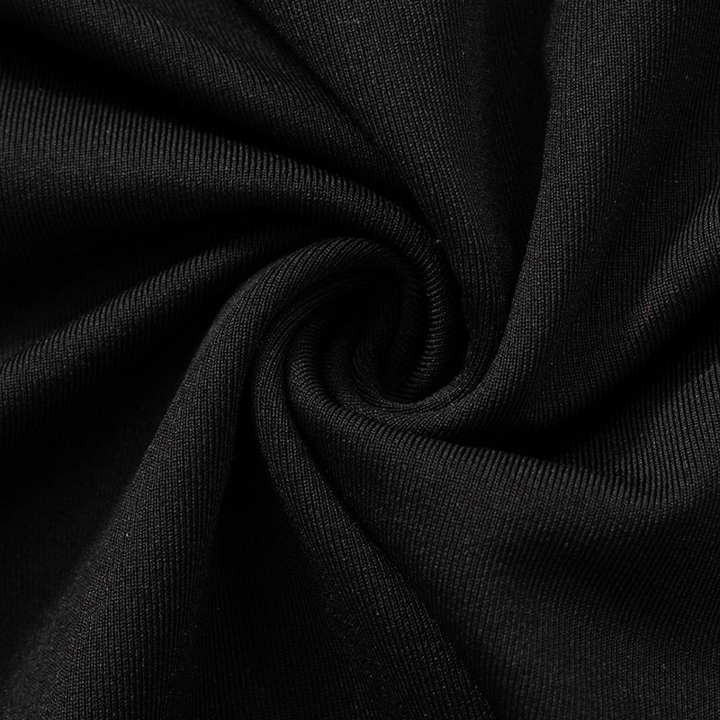 2024 neuer Stil hohler sexy Langarm-Overall asymmetrischer Hot-Girl-Persönlichkeitsanzug Festival Outfits | Techno Shirts | Rave Clothing