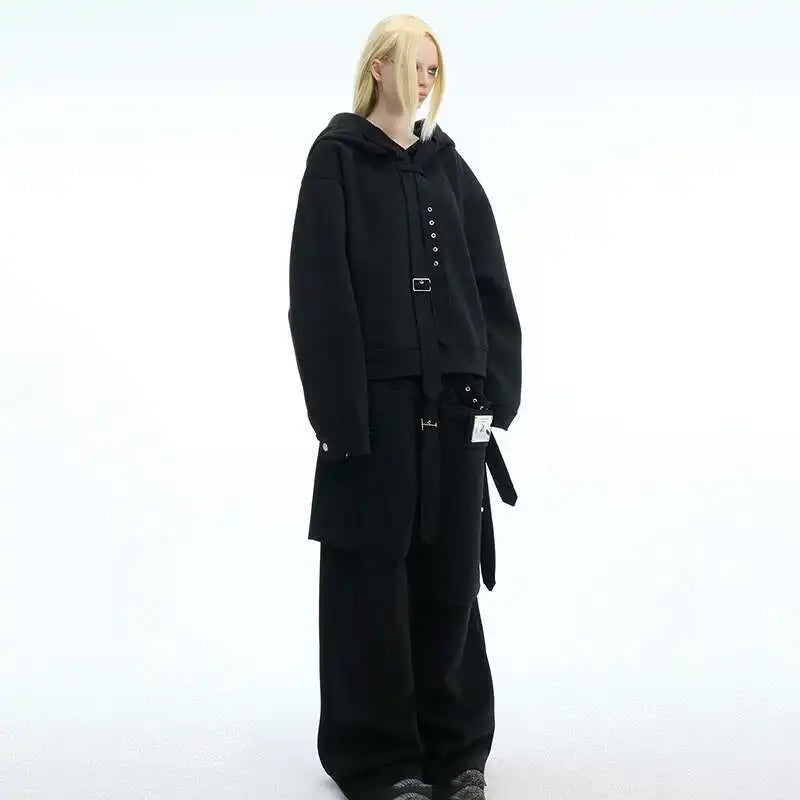 90er Jahre Hoodie & Sweatpants Rave Outfit Set | Herren Festival Outfits | Techno Shirts | Rave Clothing