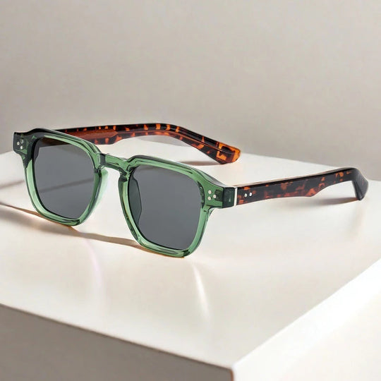 CATERSIDE Klassische Quadratische Sonnenbrille Männer Core Insert Tempel Luxus Marke Sonnenbrille Frauen Reisen Strand Party Festival Geschenke Festival Outfits | Techno Shirts | Rave Clothing