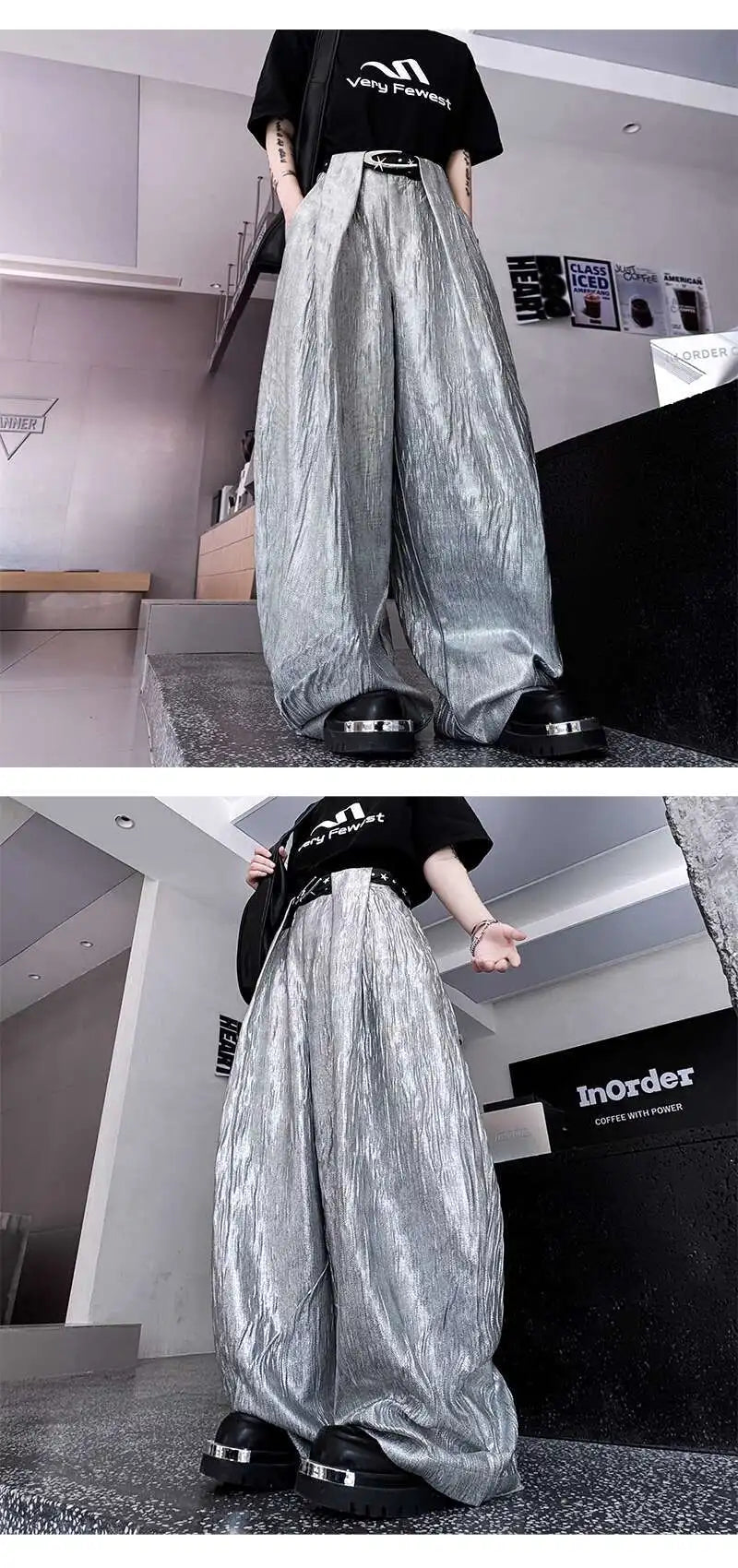 Y2k - 90er Jahre Baggy Jeans | Männer | Rave Hose Festival Outfits | Techno Shirts | Rave Clothing