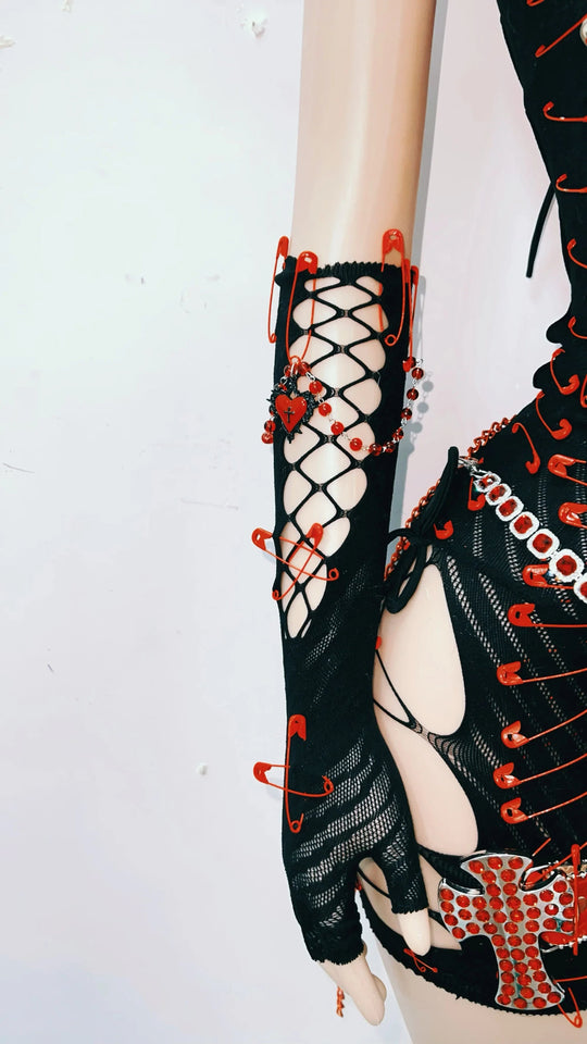 Totenkopfkleid Harajuku Kleid Y2K Kleid Sexy Kleid Einzigartiges Kleid Kreuzkleid Gothic Kleidung Y2K Kleidung Vintage Kleid Y2K Mode Festival Outfits | Techno Shirts | Rave Clothing