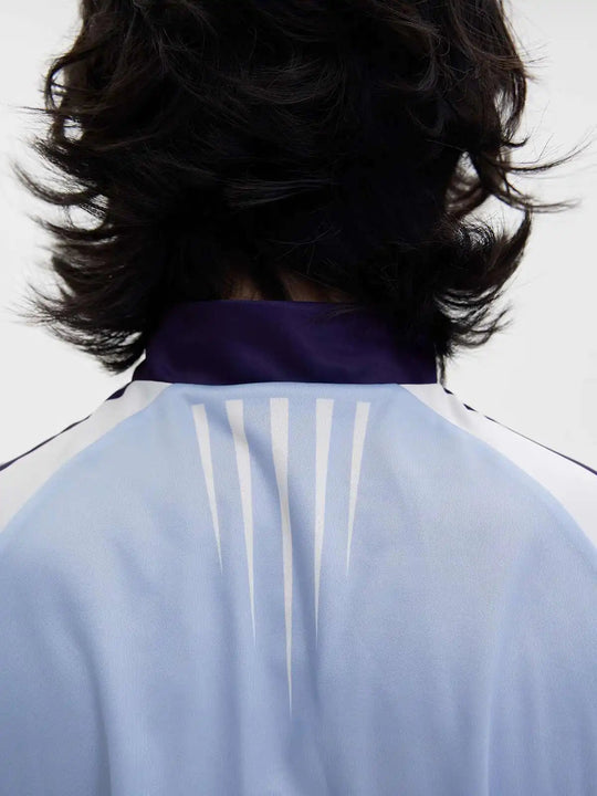 LUZHEN Original Hohe Qualität Schnell Trocknend Kurzarm T-shirts Männer 2025, Sommer Brief Farbe Kontrast Gedruckt Casual Tops JY1591 Festival Outfits | Techno Shirts | Rave Clothing