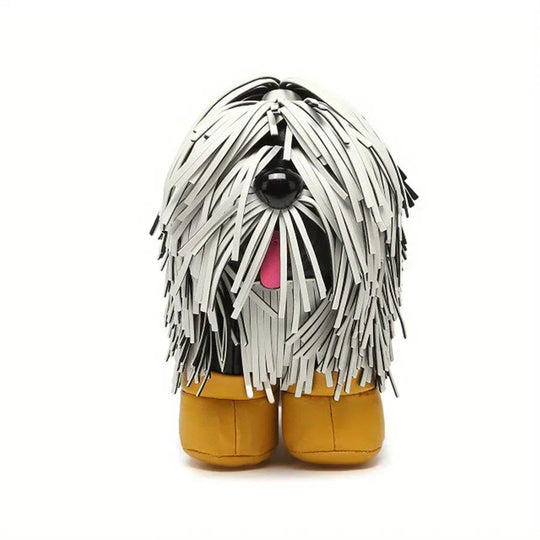 Women's Wallets and Handbags Luxury Designer PU Leather Crossbody Wallet Cute Dog Shaped Evening Bags Women's Bags Festival Outfits | Techno Shirts | Rave Clothing