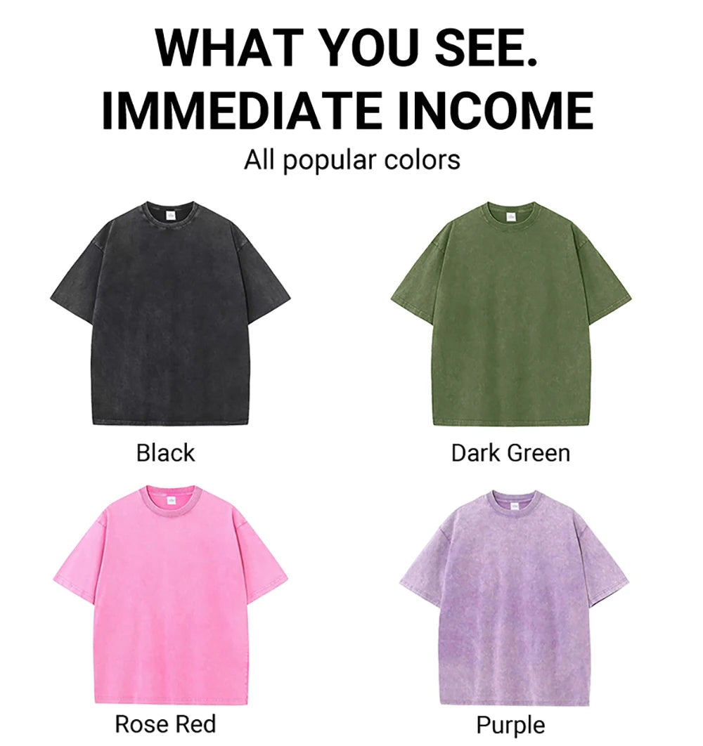 Bleiben Sie positiv, Cartoon-Druck, Damen-Wasch-T-Shirt, atmungsaktiv, bequem, kurzärmelig, modisch, cooles T-Shirt, Not-O-Ausschnitt-Kleidung Festival Outfits | Techno Shirts | Rave Clothing