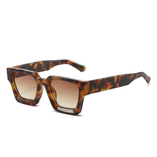 KLASSNUM Männer Sonnenbrille mit quadratischem Rahmen, 2025, Luxusmarke, Designer-Sonnenbrille, Retro, trendige Farbtöne, UV400, Unisex, Damenbrille, Neu Festival Outfits | Techno Shirts | Rave Clothing