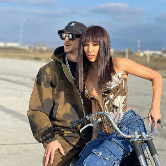 Sexy Frauen Shiny Gold Silber Bustier Crop Tops Helle PU Leder Krone Gürtel Abnehmen Taille Liebsten Low-cut Korsett top Sommer Festival Outfits | Techno Shirts | Rave Clothing