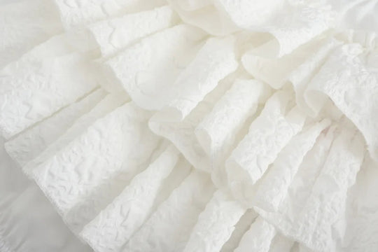 Kawaii Lolita Rock Shorts Frauen Sommer Rüschen Patchwork Layered Hohe Taille Nette Balletcore Mini Rock Tutu Petticoat Festival Outfits | Techno Shirts | Rave Clothing