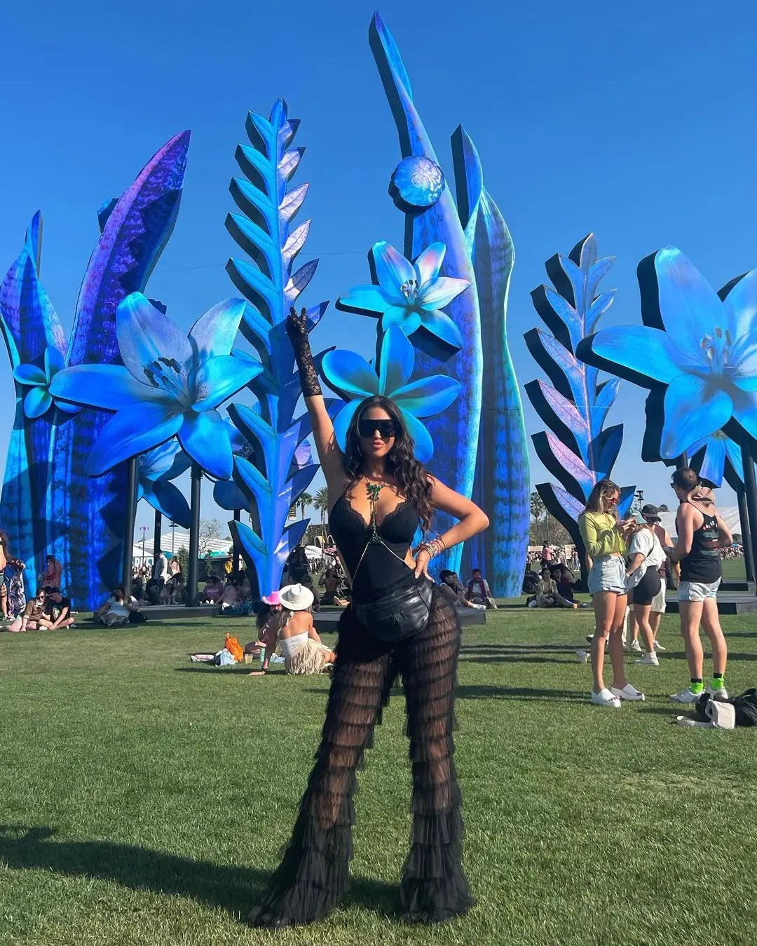 Sexy Festival Hose „Flare“ | Rave Outfit Damen
