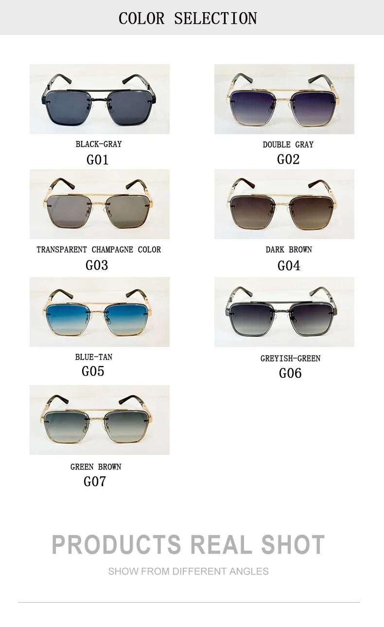 Neue Sonnenbrille Für Männer Luxus Mode Gläser Sonnencreme Quadrat Sonnenbrille Frauen Trendy Vintage Gafas De Sol Hombre Zonnebril Su Festival Outfits | Techno Shirts | Rave Clothing