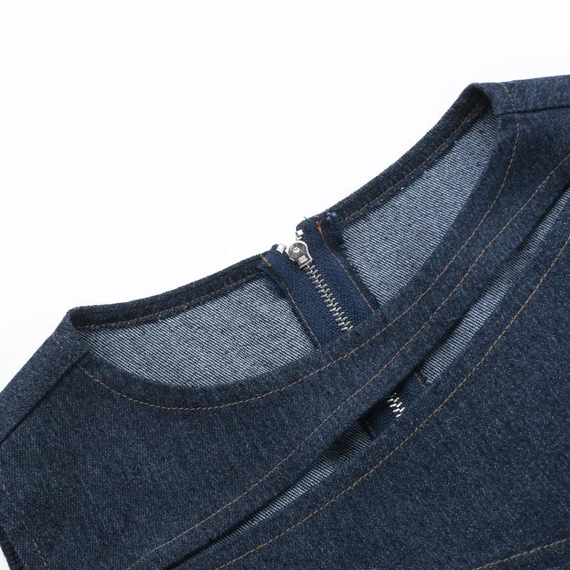 Talenza Damen-Weste, ärmellos, Rundhalsausschnitt, Sommer, einfarbig, hohl, schmale Weste, Top, modisch, sexy Streetwear, Damen, schmale Weste Festival Outfits | Techno Shirts | Rave Clothing