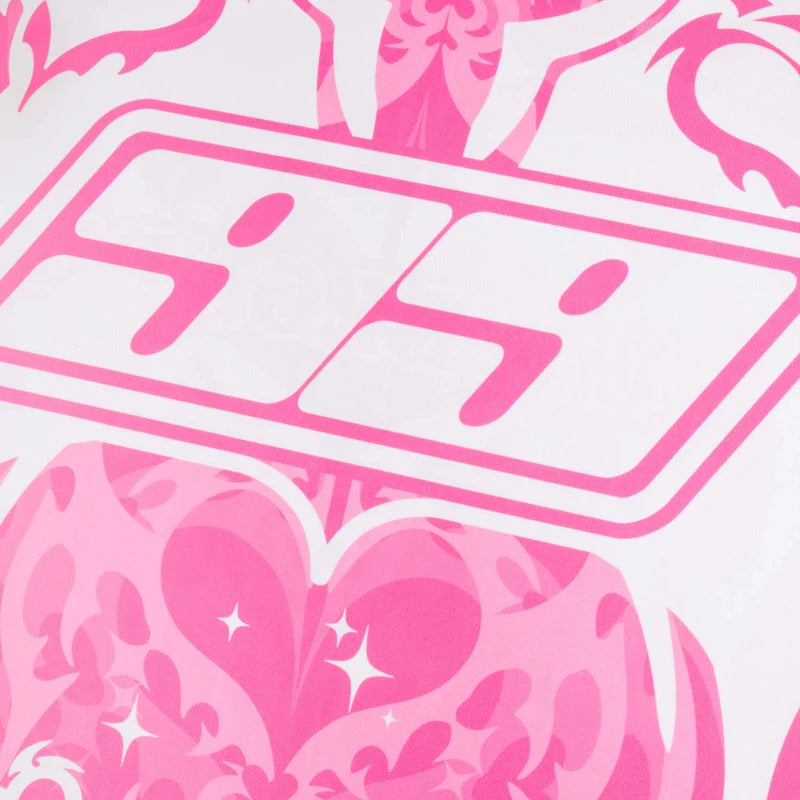 Y2k trend iges Trikot rosa Liebe Grafik Langarm T-Shirt tot blond Retro Gothic lässig Unisex lose Pullover Frauen Streetwear Festival Outfits | Techno Shirts | Rave Clothing