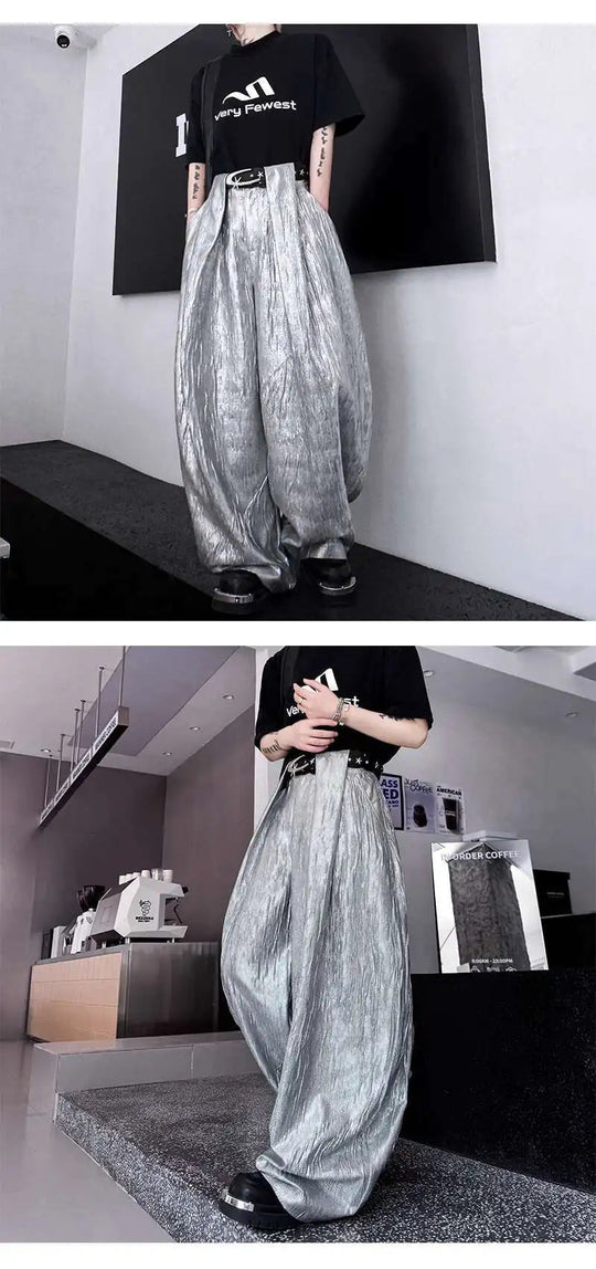 Y2k - 90er Jahre Baggy Jeans | Männer | Rave Hose Festival Outfits | Techno Shirts | Rave Clothing