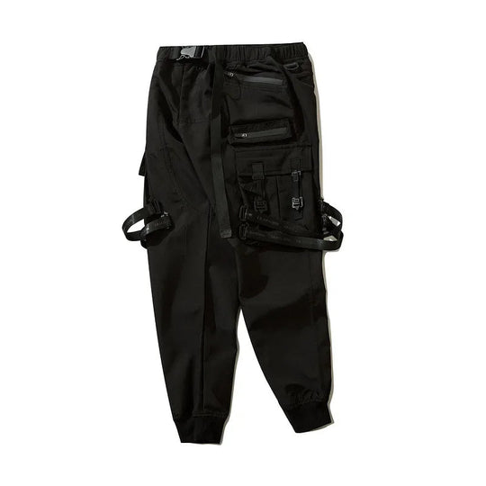2024 neue Mode Multi-tasche Cargo Hosen Männer Y2K Taktische Techwear Ankle Hosen Punk Stil Casual Fallschirmjäger Hosen pantalones Festival Outfits | Techno Shirts | Rave Clothing