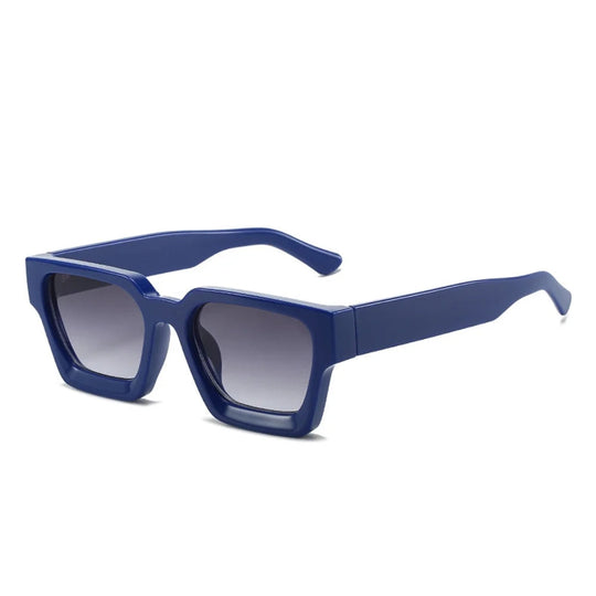 KLASSNUM Männer Sonnenbrille mit quadratischem Rahmen, 2025, Luxusmarke, Designer-Sonnenbrille, Retro, trendige Farbtöne, UV400, Unisex, Damenbrille, Neu Festival Outfits | Techno Shirts | Rave Clothing
