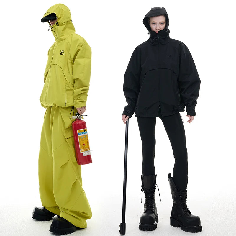 Regenmantel Festival Outfits | Techno Shirts | Rave Clothing