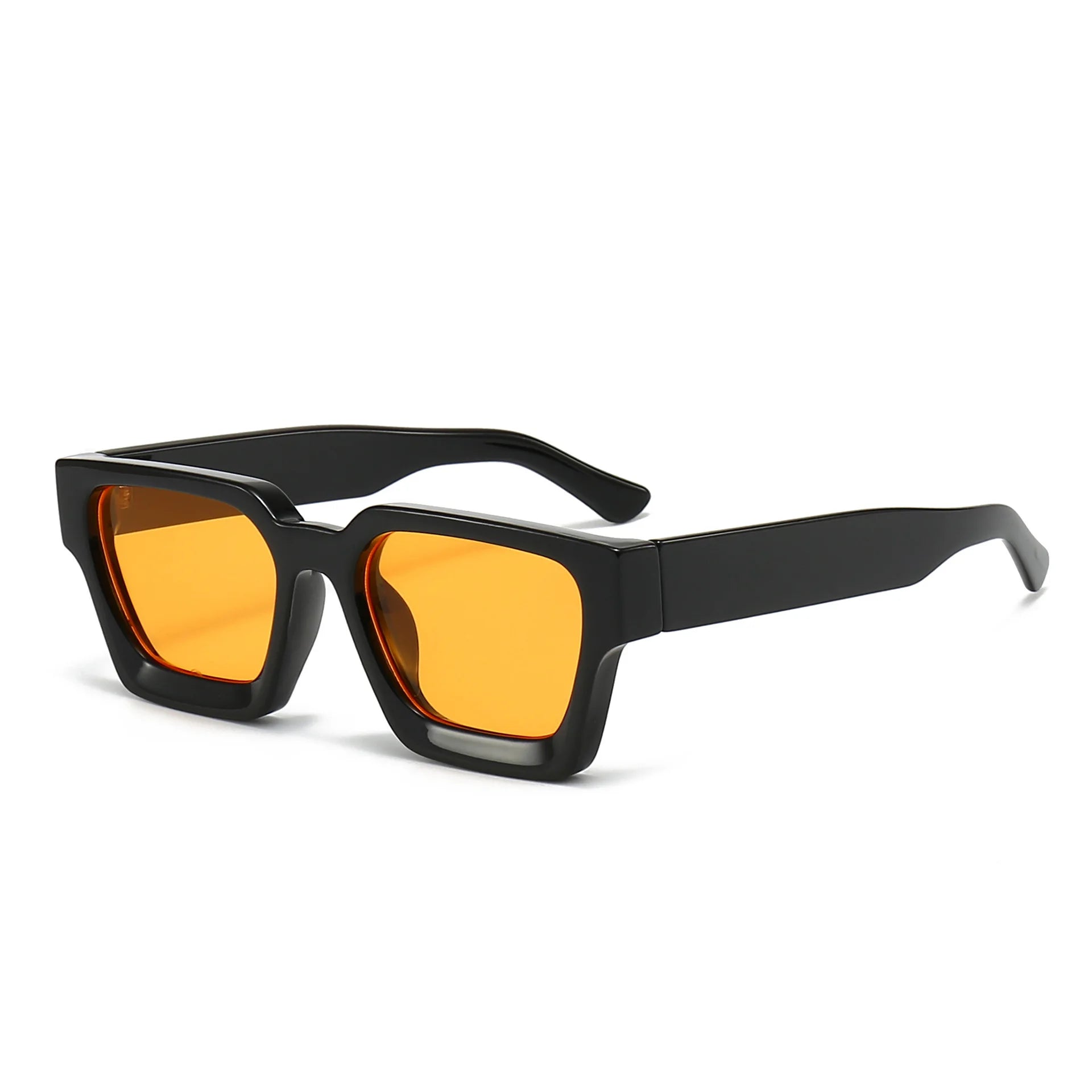 KLASSNUM Männer Sonnenbrille mit quadratischem Rahmen, 2025, Luxusmarke, Designer-Sonnenbrille, Retro, trendige Farbtöne, UV400, Unisex, Damenbrille, Neu Festival Outfits | Techno Shirts | Rave Clothing