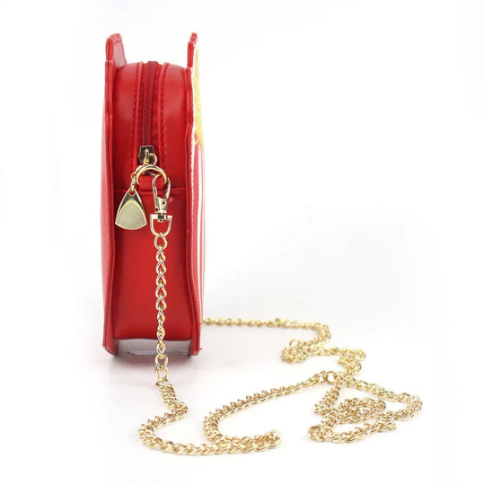 Cute Popcorn Shoulder Bag for Woman Cupcake Hamburger Chain Bag Causal Handbag Purse Clutch Cute Popcorn Crossbody Messenger Bag Festival Outfits | Techno Shirts | Rave Clothing