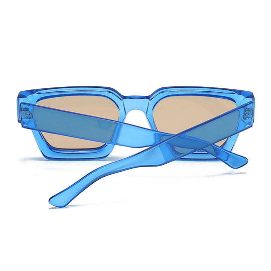 KLASSNUM Männer Sonnenbrille mit quadratischem Rahmen, 2025, Luxusmarke, Designer-Sonnenbrille, Retro, trendige Farbtöne, UV400, Unisex, Damenbrille, Neu Festival Outfits | Techno Shirts | Rave Clothing