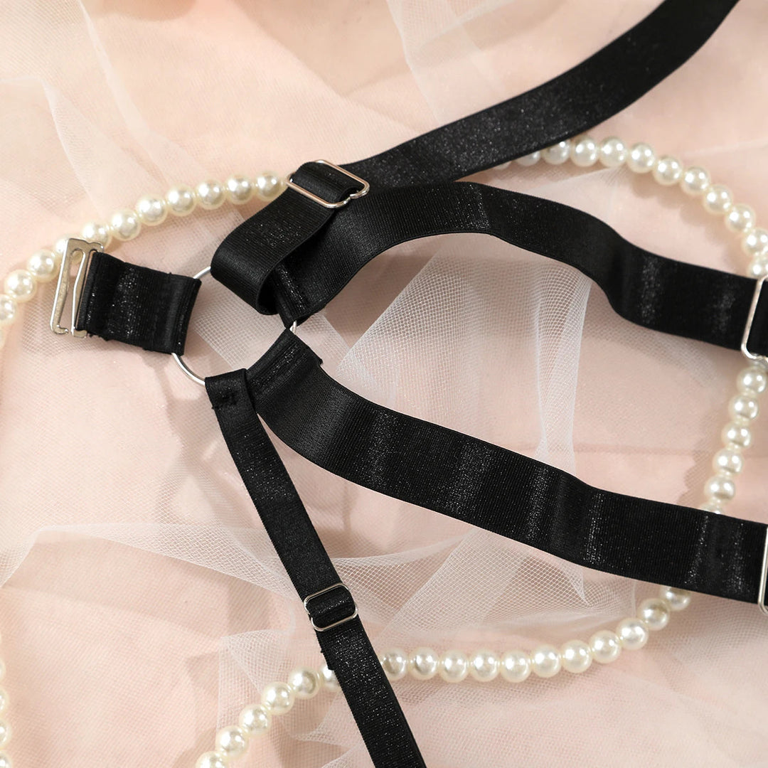 Ellolace Sexy Body Hollow Out Bandage Erotik Body Sissy Sex Hot Woman Tanga Einteiler Bdsm Dessous Offener Schritt und Brüste Festival Outfits | Techno Shirts | Rave Clothing