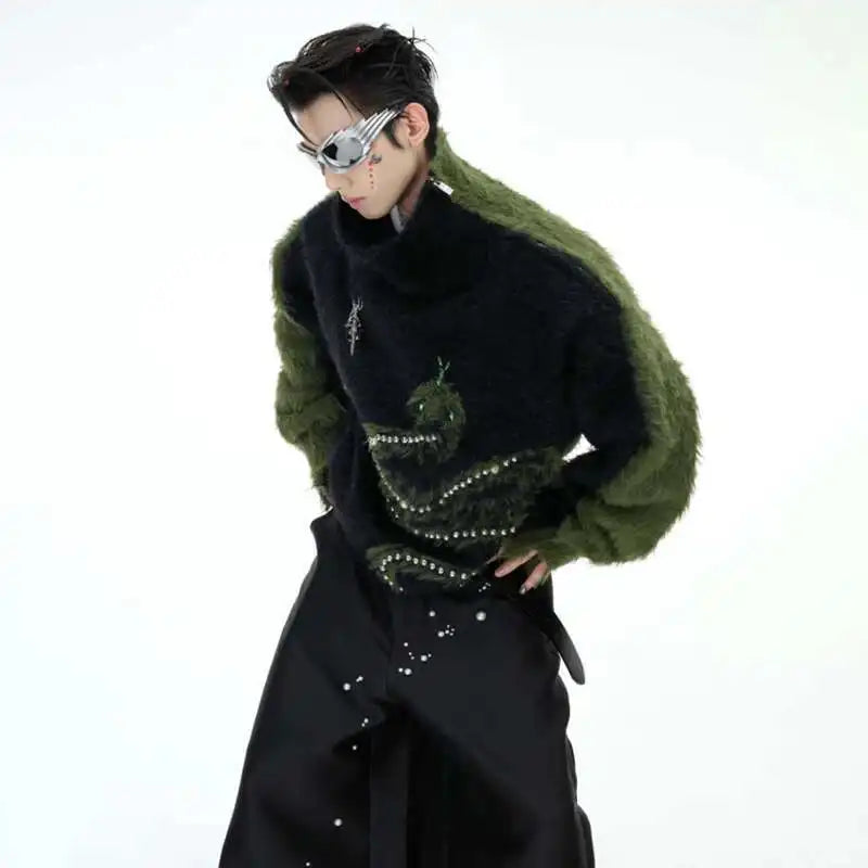 Y2k Herren Hoodie | Festival Outfit Festival Outfits | Techno Shirts | Rave Clothing