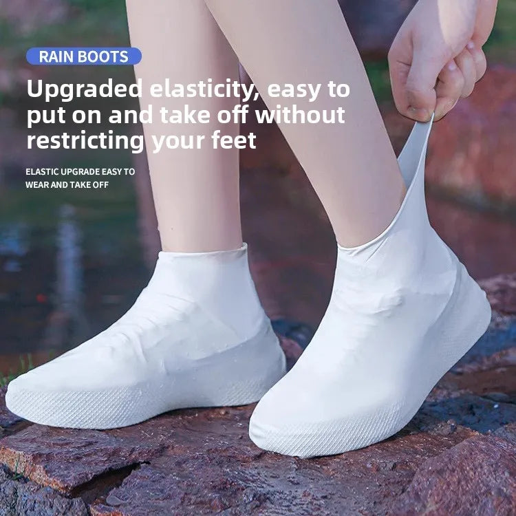 Wiederverwendbare, rutschfeste Regenstiefel, wasserdichte Schuhüberzüge, Gummi-Regenstiefelüberzüge für den Außenbereich, Ausrüstung, Haushaltswaren, Zuhause Festival Outfits | Techno Shirts | Rave Clothing