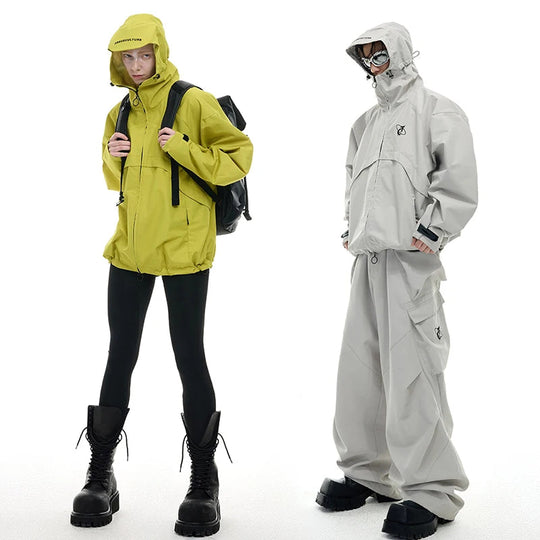 Regenmantel Festival Outfits | Techno Shirts | Rave Clothing