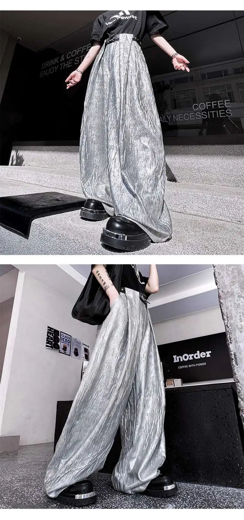 Y2k - 90er Jahre Baggy Jeans | Männer | Rave Hose Festival Outfits | Techno Shirts | Rave Clothing