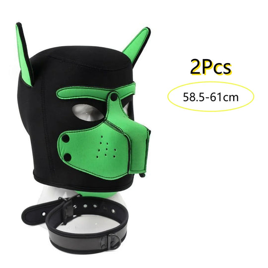 Animal Puppy | Role Play Mask Festival Outfits | Techno Shirts | Rave Clothing