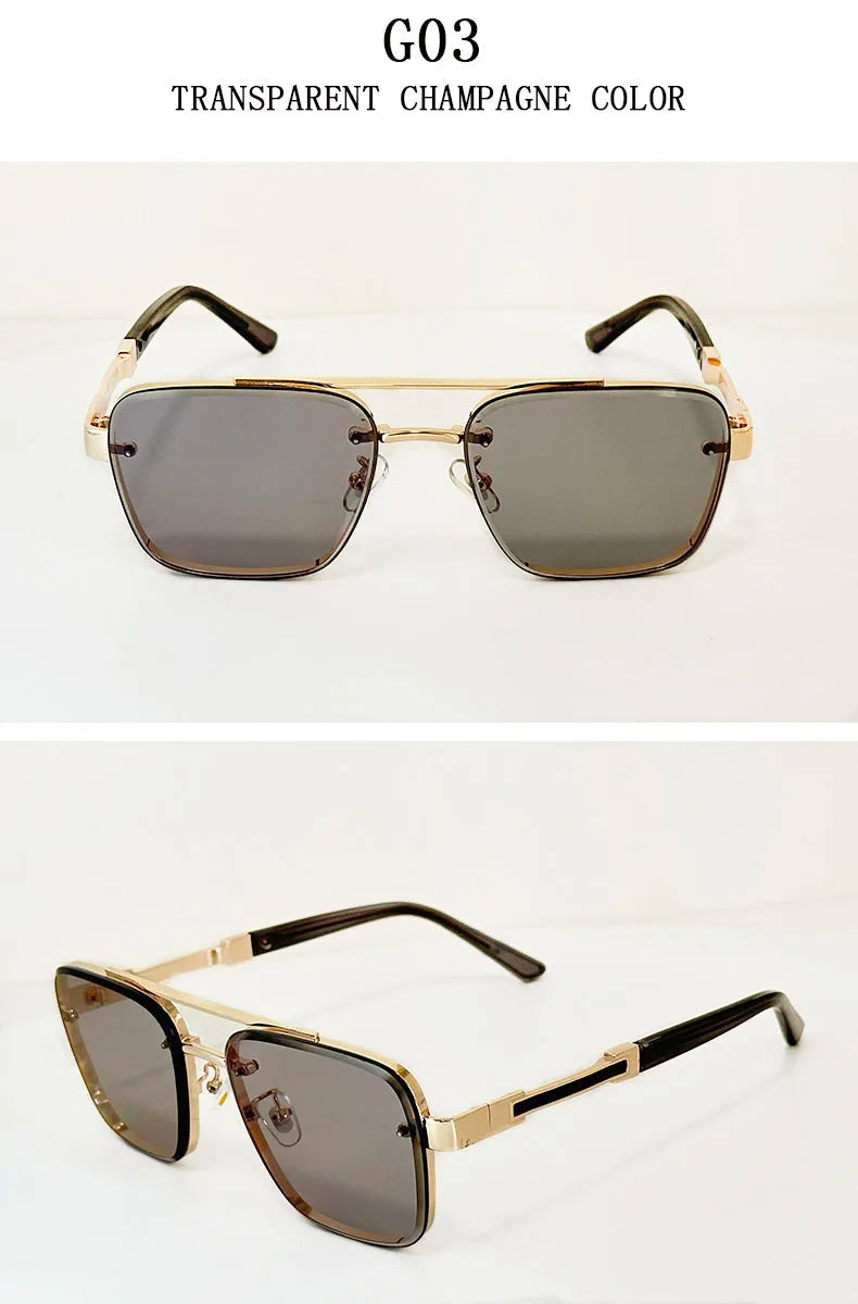 Neue Sonnenbrille Für Männer Luxus Mode Gläser Sonnencreme Quadrat Sonnenbrille Frauen Trendy Vintage Gafas De Sol Hombre Zonnebril Su Festival Outfits | Techno Shirts | Rave Clothing