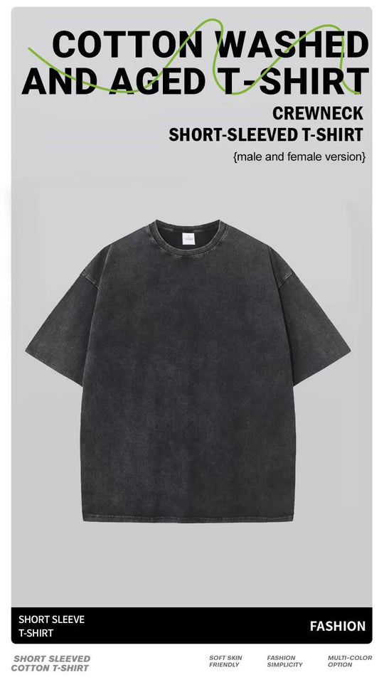 Premium Fresh Lemons Fruit Print Damen Washed T-Shirts Y2K Bequemes, kurzärmliges, lockeres All-Match-T-Shirt aus Baumwolle Hip-Hop-Top Festival Outfits | Techno Shirts | Rave Clothing