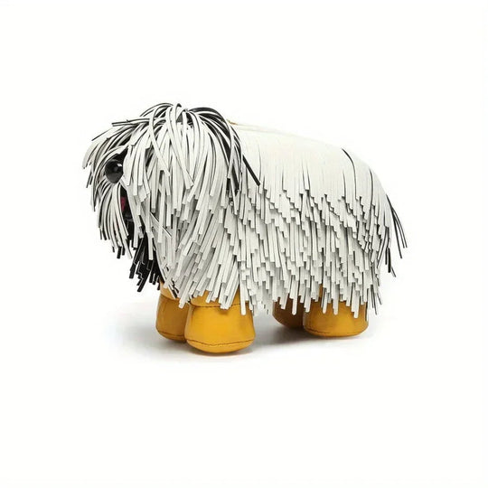 Women's Wallets and Handbags Luxury Designer PU Leather Crossbody Wallet Cute Dog Shaped Evening Bags Women's Bags Festival Outfits | Techno Shirts | Rave Clothing