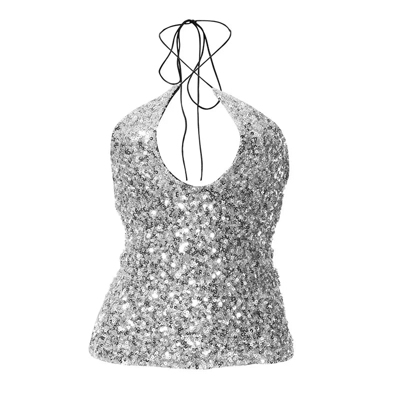 Sexy Frauen Shiny Gold Silber Bustier Crop Tops Helle PU Leder Krone Gürtel Abnehmen Taille Liebsten Low-cut Korsett top Sommer Festival Outfits | Techno Shirts | Rave Clothing