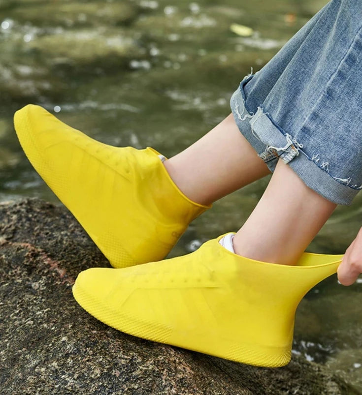 Wiederverwendbare, rutschfeste Regenstiefel, wasserdichte Schuhüberzüge, Gummi-Regenstiefelüberzüge für den Außenbereich, Ausrüstung, Haushaltswaren, Zuhause Festival Outfits | Techno Shirts | Rave Clothing