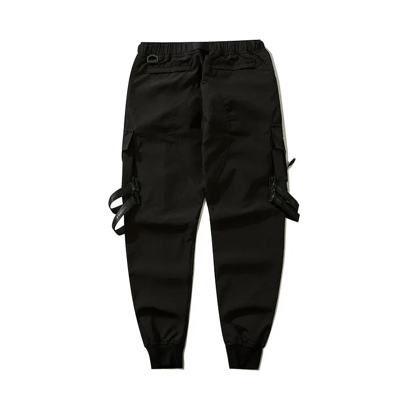 2024 neue Mode Multi-tasche Cargo Hosen Männer Y2K Taktische Techwear Ankle Hosen Punk Stil Casual Fallschirmjäger Hosen pantalones Festival Outfits | Techno Shirts | Rave Clothing