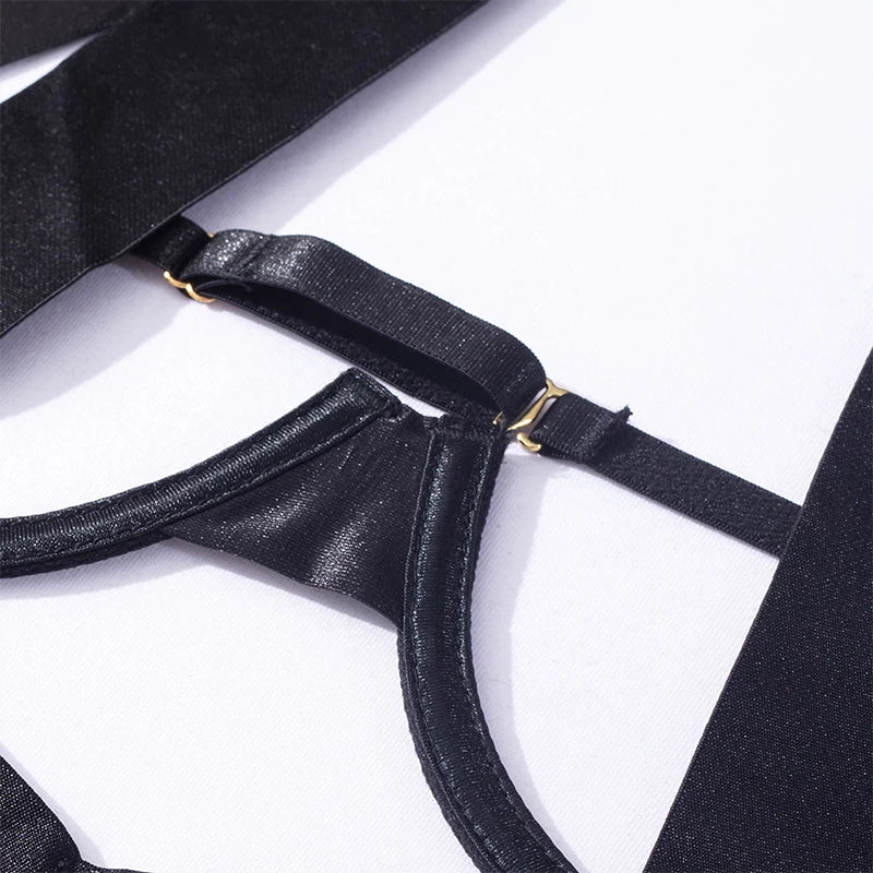 Schwarzer Kinky Rave Body | Kinky Rave Outfit