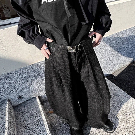 Y2k - 90er Jahre Baggy Jeans | Männer | Rave Hose Festival Outfits | Techno Shirts | Rave Clothing