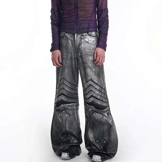 Baggy Jeans Y2K - extra breit Festival Outfits | Techno Shirts | Rave Clothing