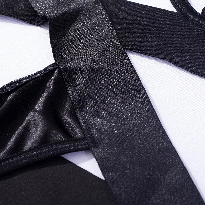 Schwarzer Kinky Rave Body | Kinky Rave Outfit