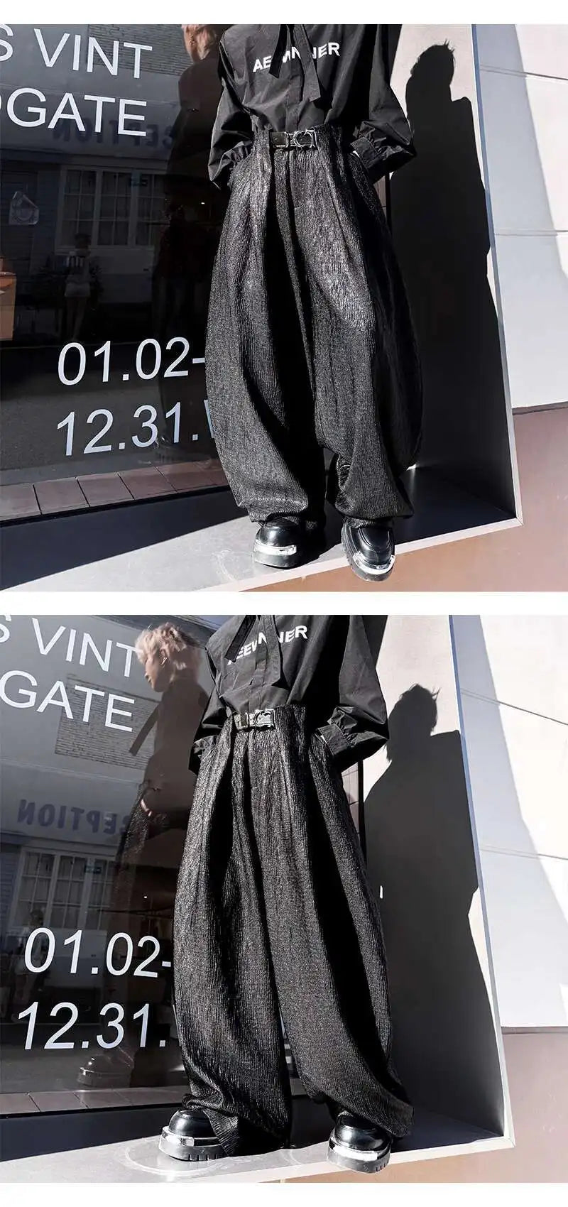 Y2k - 90er Jahre Baggy Jeans | Männer | Rave Hose Festival Outfits | Techno Shirts | Rave Clothing