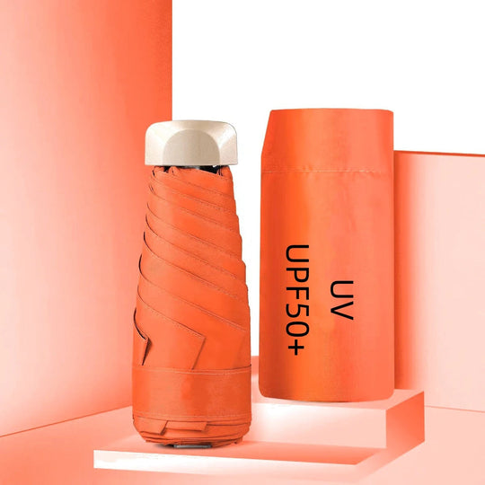 UPF50+ Mini-Sonnenschirm, kleine Tasche, Regen-Reise-Regenschirm, Vinyl, faltbarer Regenschirm, UV-Schutz, Sonnenschutz, Taschen-Sonnenschirm-Kapsel Festival Outfits | Techno Shirts | Rave Clothing