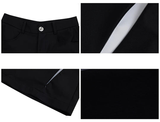 LUZHEN Personalisierte Original Streetwear Trendy Aushöhlen Patchwork Design Lose Breite Bein Casual Hosen Männer 2025, Hosen JY1701 Festival Outfits | Techno Shirts | Rave Clothing