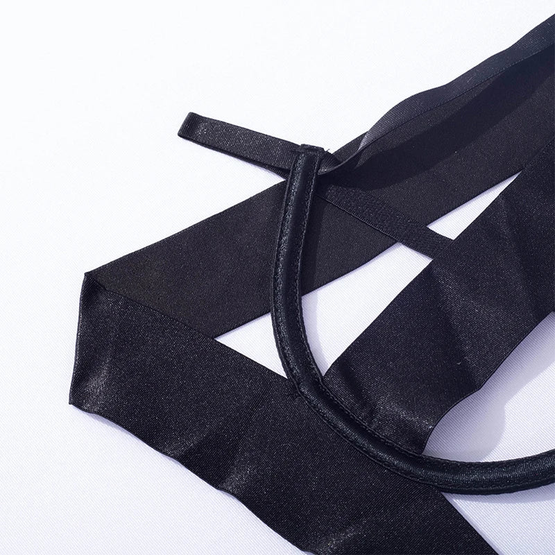 Schwarzer Kinky Rave Body | Kinky Rave Outfit