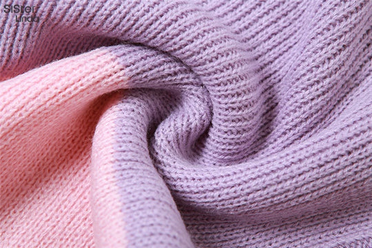 Sister linda gestrickte hipster chic y2k hohle hose frauen zerrissen elastische hohe taille lässige basi hose weibliche hosen streetwear FESTIVAL OUTFITS & STREETWEAR