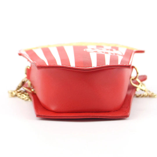 Cute Popcorn Shoulder Bag for Woman Cupcake Hamburger Chain Bag Causal Handbag Purse Clutch Cute Popcorn Crossbody Messenger Bag Festival Outfits | Techno Shirts | Rave Clothing
