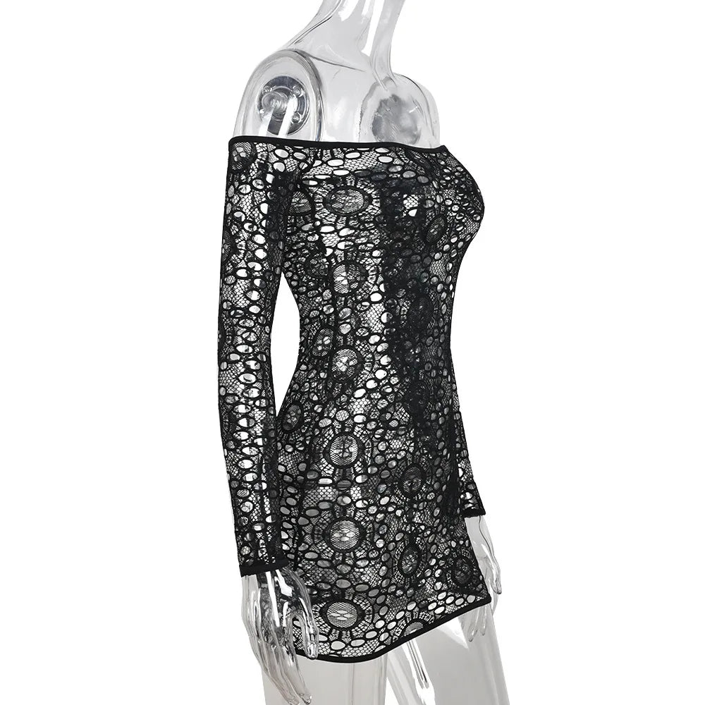 Frauen Strass Glitter Body Hohe Netzstrumpfhose Erotische Dessous Y2k Sexy Tops Einteilige Dessous Erotische Körper Rave Outfits Festival Outfits | Techno Shirts | Rave Clothing